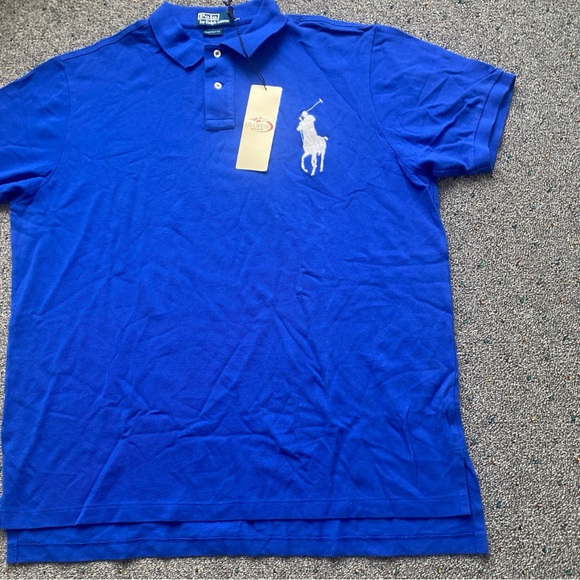 VTG POLO Ralph Lauren 2006 Tennis US Open Short Sleeve Active Shirt  XXL NEW - Picture 3 of 11